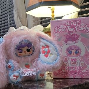 MIGO Happy Ghost Rose Tea Party Collectible Plush Doll Playset 600mm with Box
